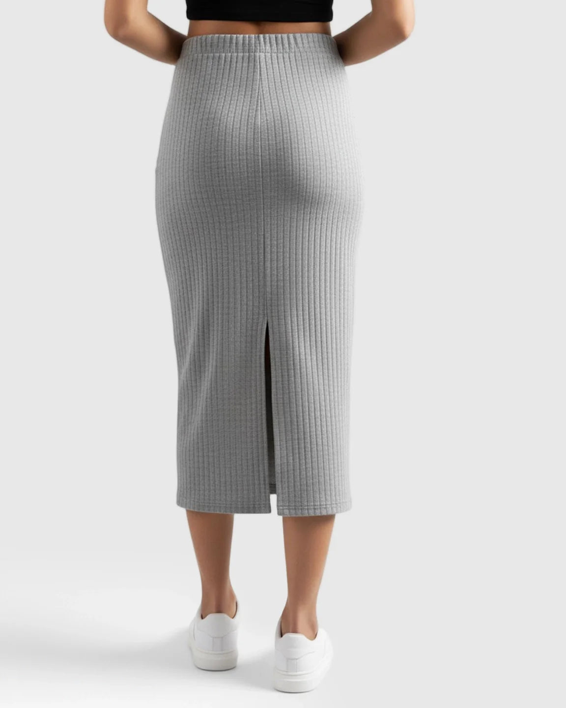 Bump Society – The Comfort Collection: Stretch Knitted High-Waist Maternity Skirt