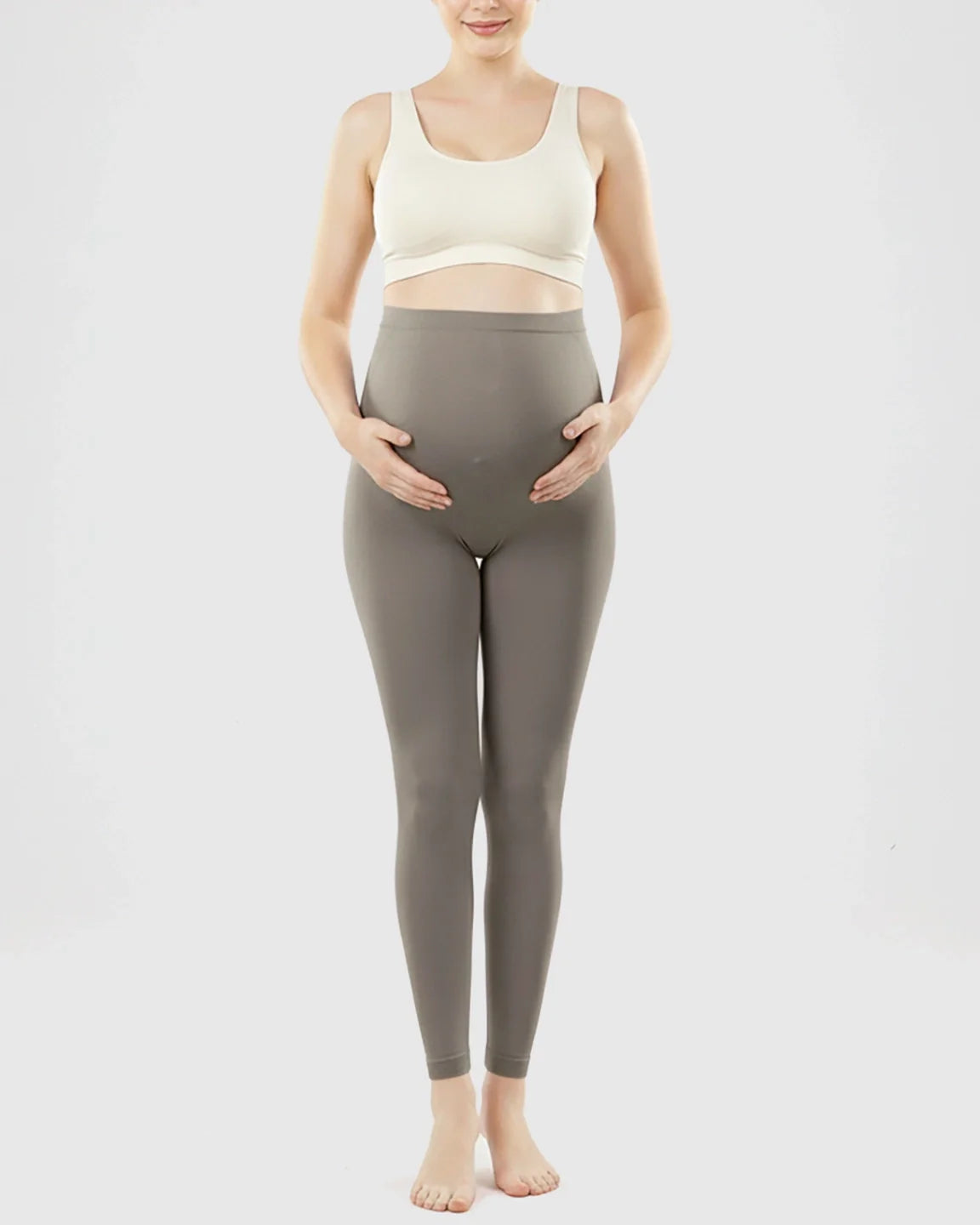 Bump Society – The Comfort Collection: Olivra Seamless High-Waist Maternity Leggings