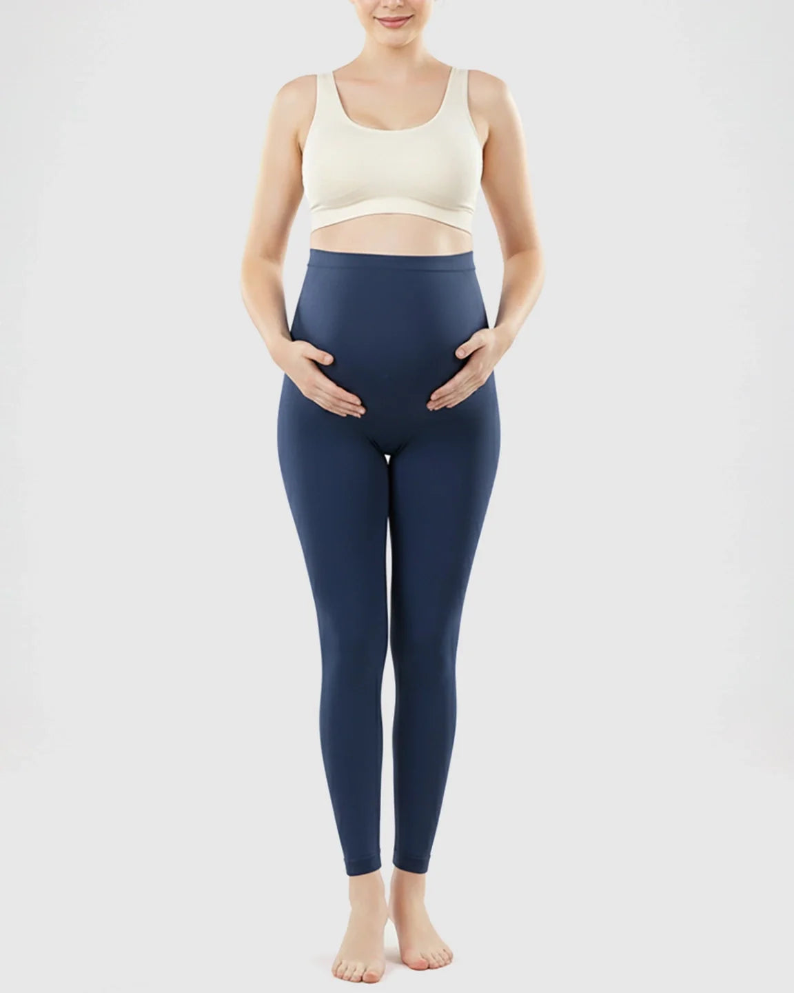 Bump Society – The Comfort Collection: Olivra Seamless High-Waist Maternity Leggings