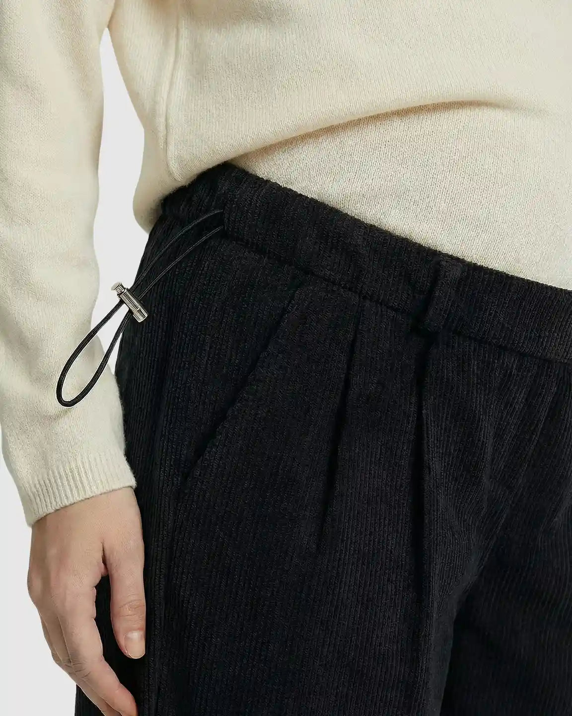 Bump Society – The Comfort Collection: Adjustable Drawstring Loose-Fit Maternity Pants