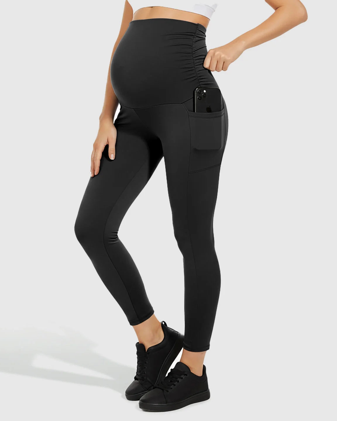The Support Collection  High-Elastic Support Activewear Maternity Leggings
