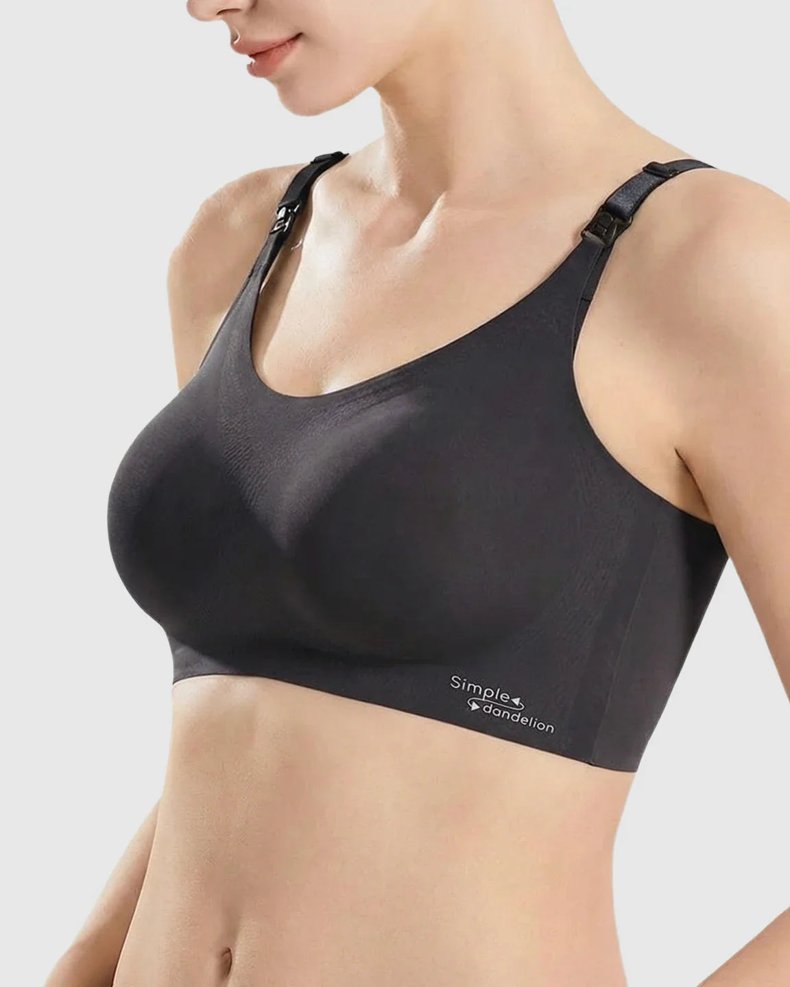 Bump Society – The Nursing Collection: Clip-Down Straps Contoured Nursing Bra