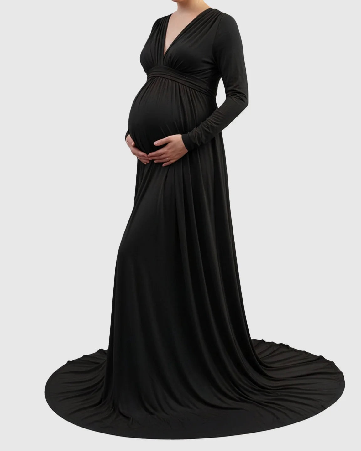 Bump Society – The Comfort Collection: Empire Waist Romantic Style Maternity Photography Gown