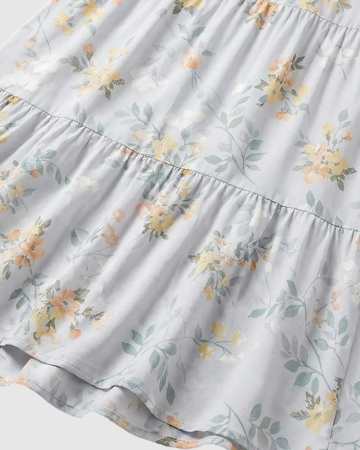 Bump Society – The Comfort Collection: Floral Print Loose Fit Maternity Midi Dress