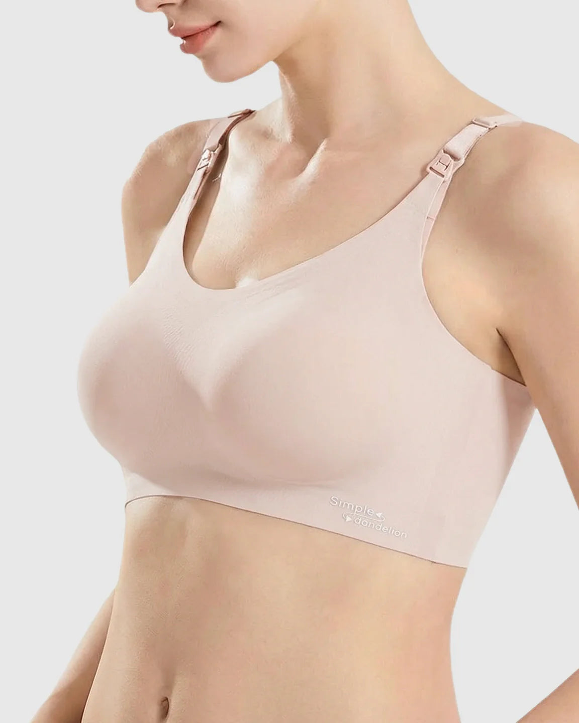 Bump Society – The Nursing Collection: Clip-Down Straps Contoured Nursing Bra