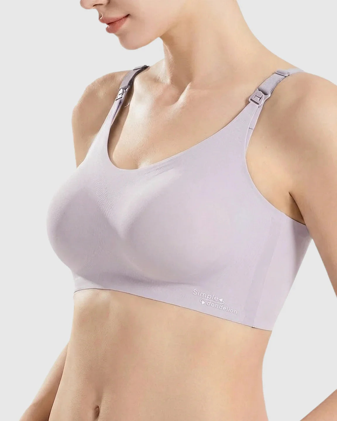 Bump Society – The Nursing Collection: Clip-Down Straps Contoured Nursing Bra