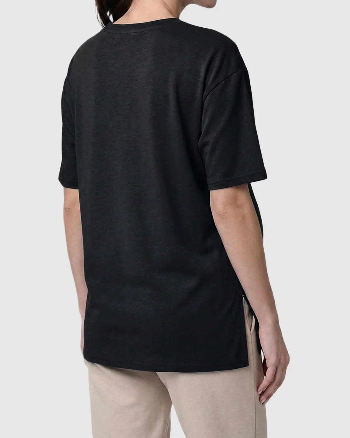Bump Society – The Nursing Collection: Zipper Slits Casual Maternity Nursing T Shirt