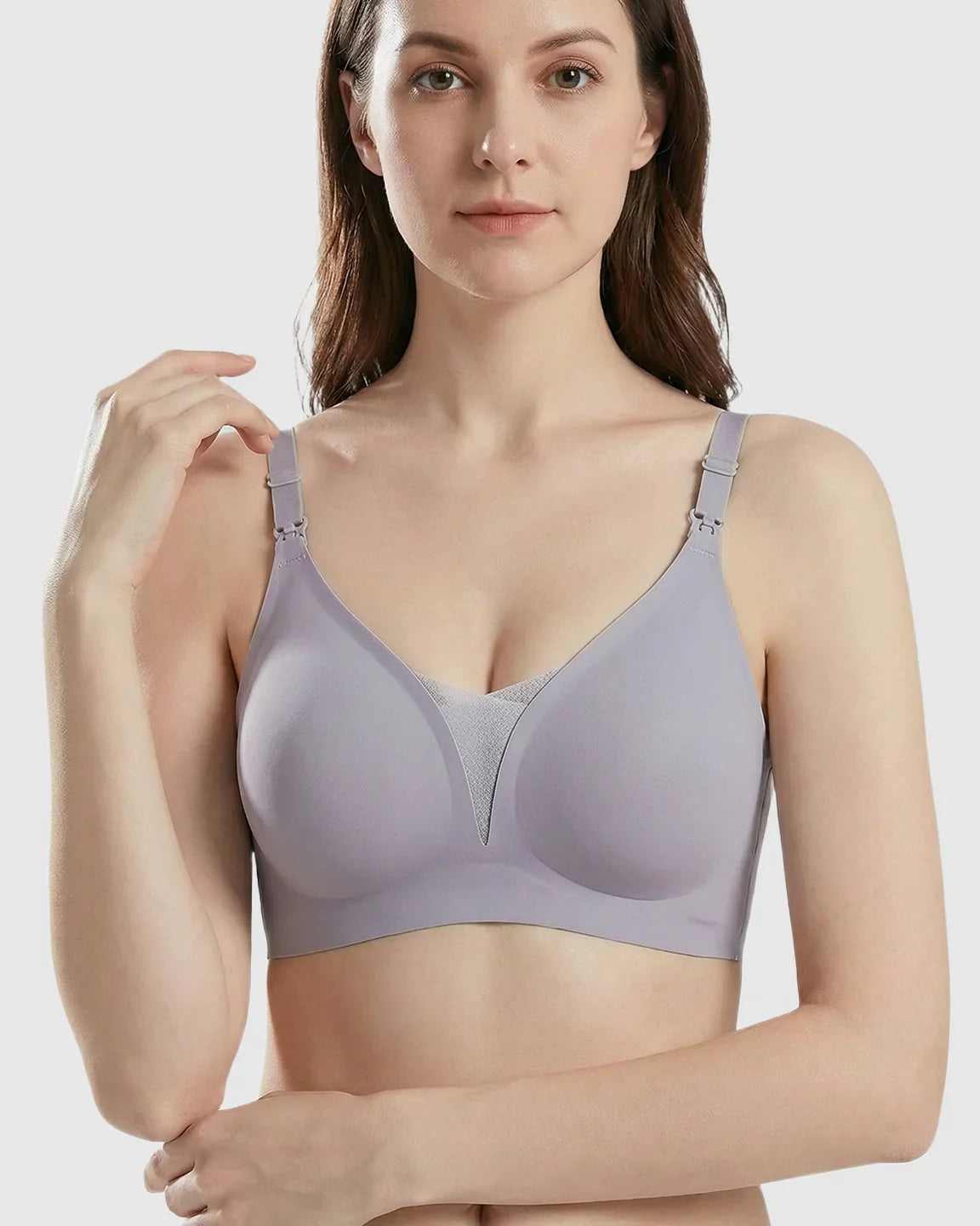 Bump Society – The Nursing Collection: One-Handed Anti-Sagging Supportive Nursing Bra