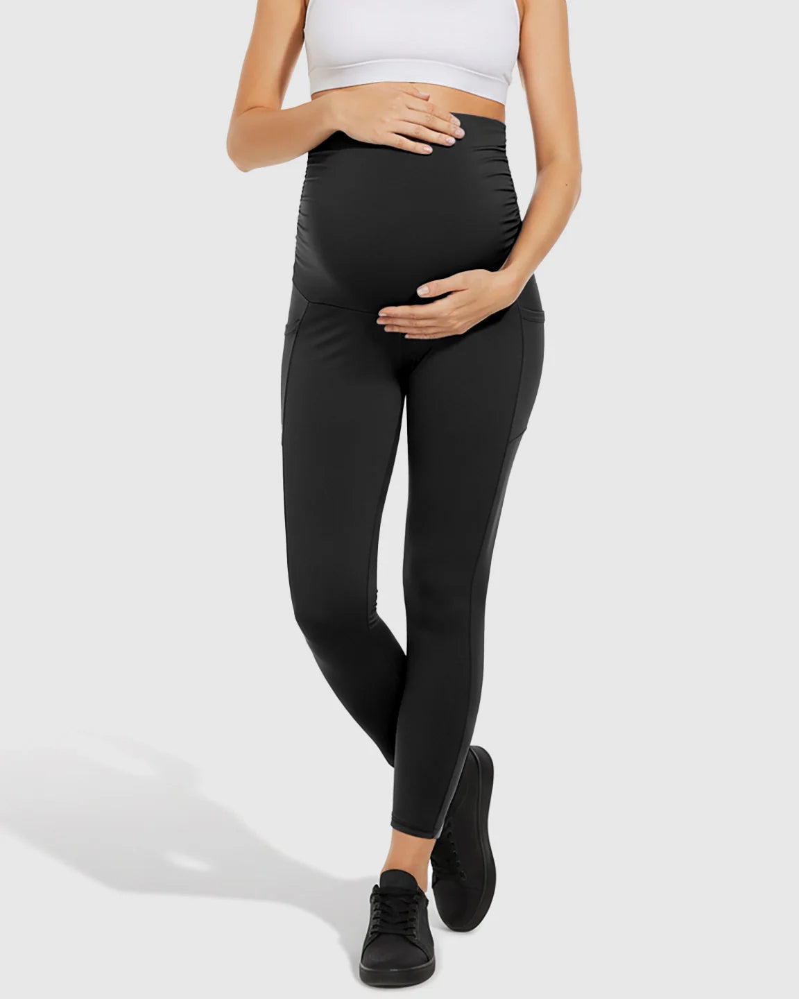 The Support Collection  High-Elastic Support Activewear Maternity Leggings